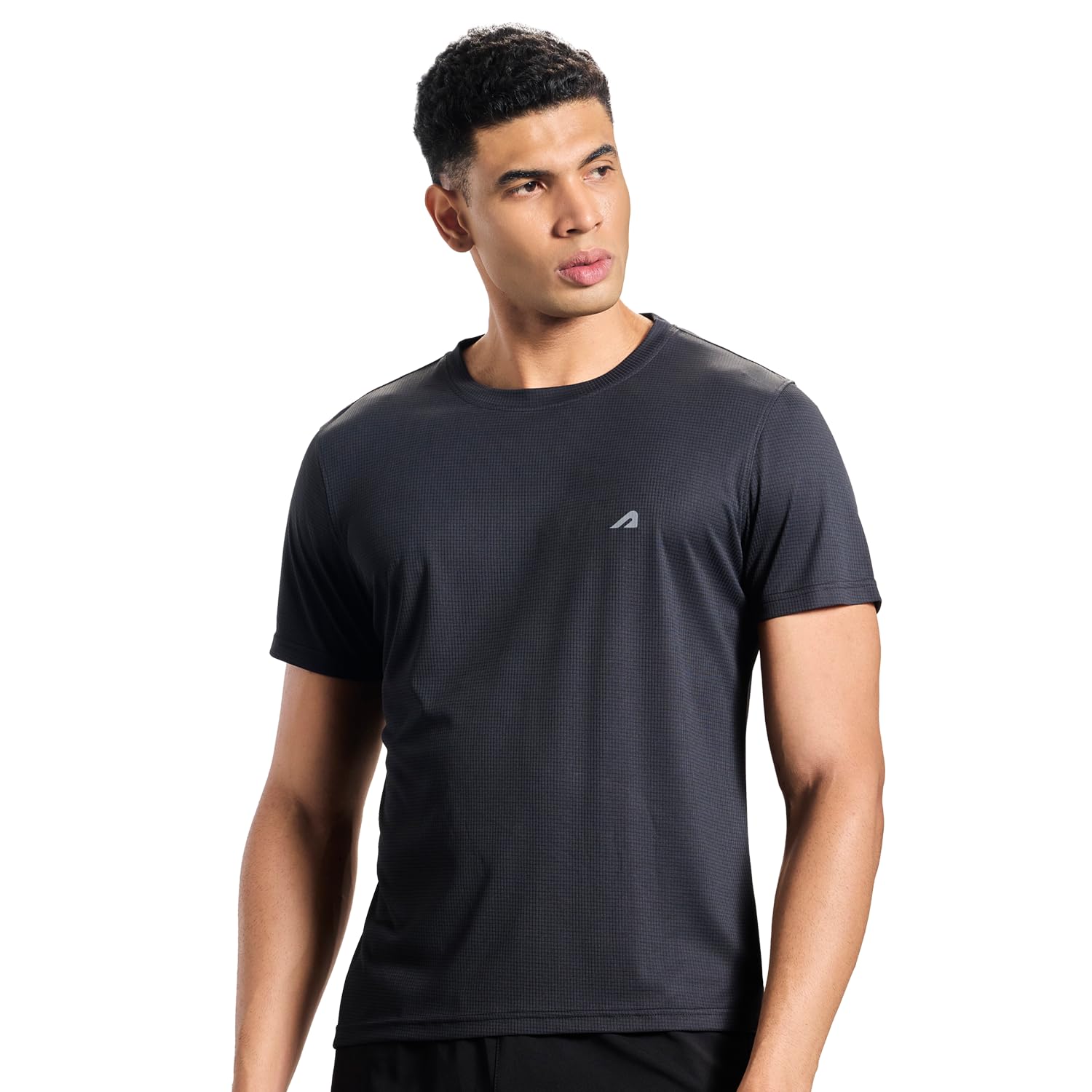 Boldfit Gym T Shirts for Men Workout Lightweight Men Round Neck Breathable Sports Tshirt for man Gym Tshirt for man Workout Regular fit Sports t Shirt for Boys GetSetFit  gym 515.00 GetSetFit L / Black