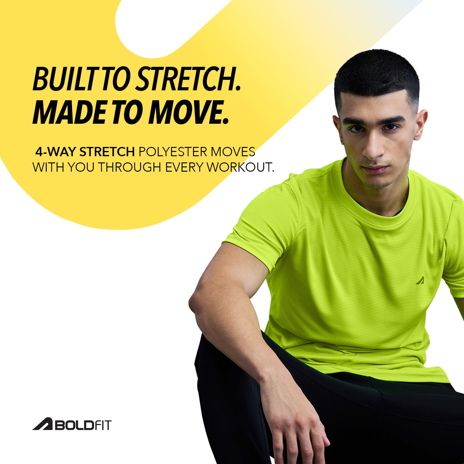 Boldfit Gym T Shirts for Men Workout Lightweight Men Round Neck Breathable Sports Tshirt for man Gym Tshirt for man Workout Regular fit Sports t Shirt for Boys GetSetFit  gym  GetSetFit 