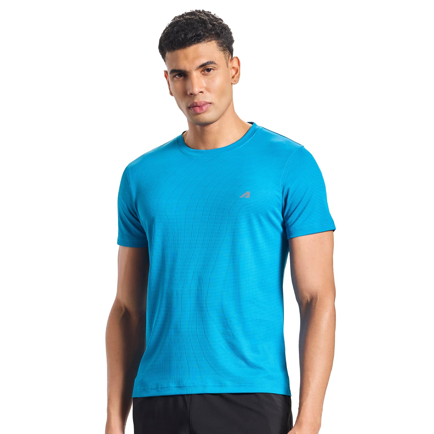 Boldfit Gym T Shirts for Men Workout Lightweight Men Round Neck Breathable Sports Tshirt for man Gym Tshirt for man Workout Regular fit Sports t Shirt for Boys GetSetFit  gym 414.00 GetSetFit M / Blue