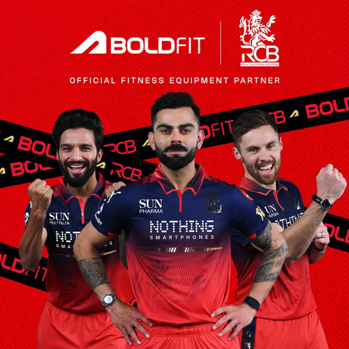 Boldfit Heavy Resistance Band for Exercise & Stretching (Yellow, Red and Black)