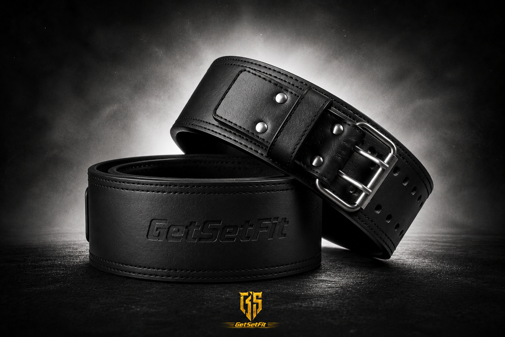 Get Set Fit Unisex Weightlifting Belt for Gym, Powerlifting, Squats & Deadlifts GetSetFit